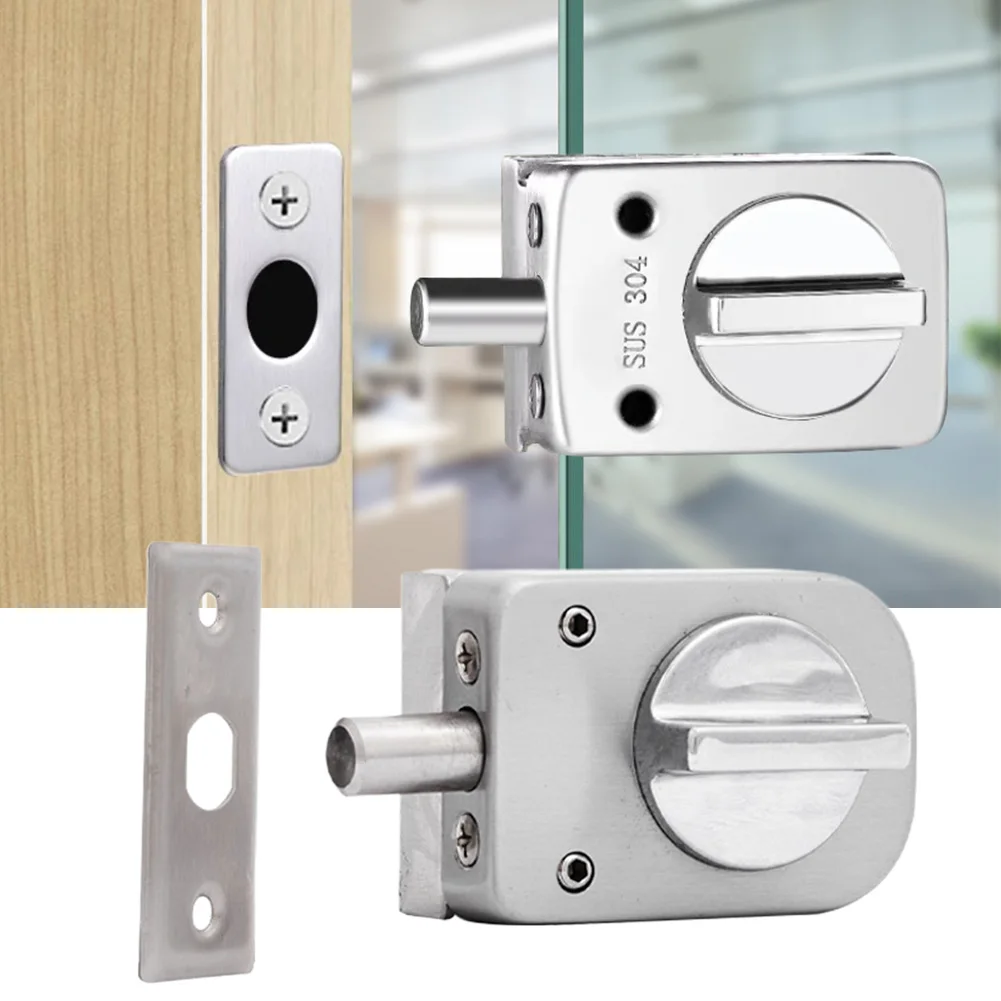 1PC Glass Door Lock Stainless Steel Latch Punch-free Ground Lock Bathroom Balcony Home Garden Improvement Building Hardware
1PC Glass Door Lock Stainless Steel Latch Punch-free Ground Lock Bathroom Balcony Home Garden Improvement Building Hardware