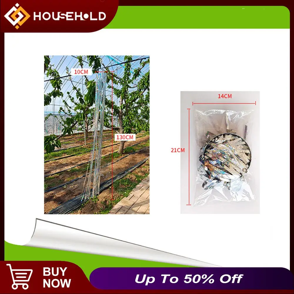 For Garden Outside Woodpecker Balcony Orchard Bird Repelling Scare Bird Reflective Belt 130cm Garden Bird Repeller Durable Laser
For Garden Outside Woodpecker Balcony Orchard Bird Repelling Scare Bird Reflective Belt 130cm Garden Bird Repeller Durable Laser