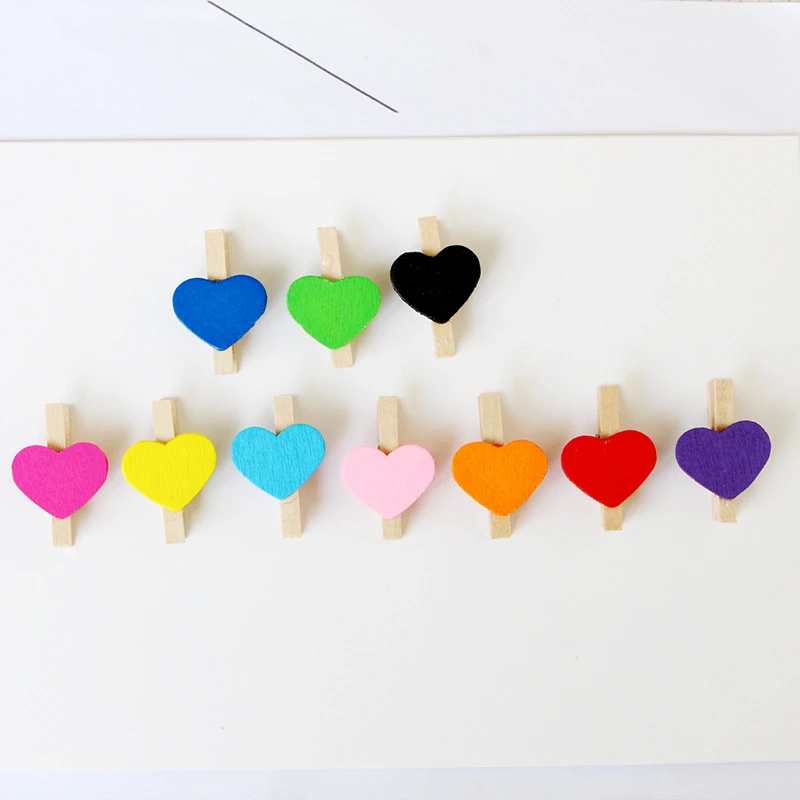 50Pcs Mix Mini Red Heart Wooden Love Clips Photo-Paper Postcard Clips Valentines Wedding Home Decorations Party Supplies Decors
50Pcs Mix Mini Red Heart Wooden Love Clips Photo-Paper Postcard Clips Valentines Wedding Home Decorations Party Supplies Decors