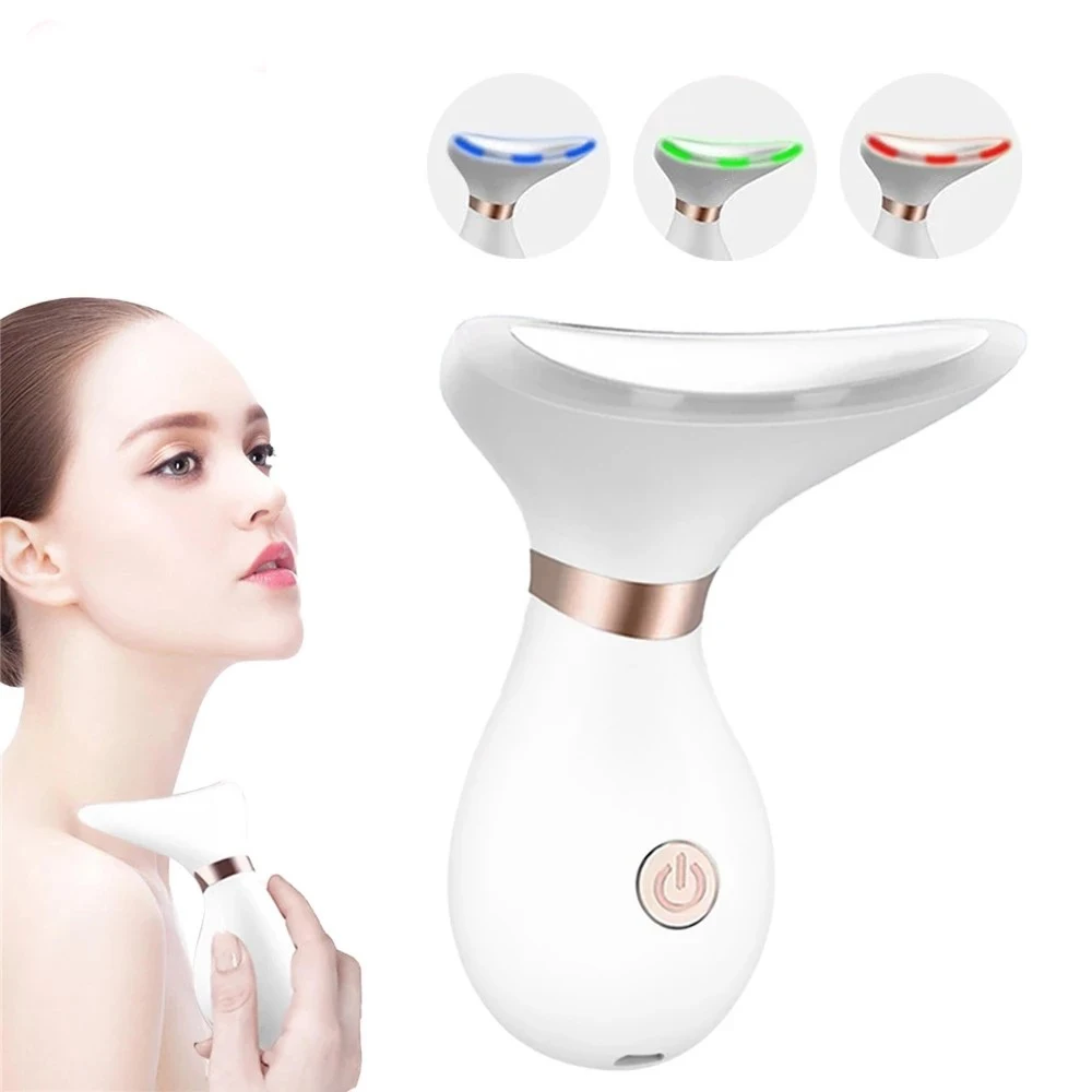 LED Photon Therapy Anti Wrinkle Skin Care Tools Multifunctional Face Neck Massage Facial Lift Beauty Devices Remove Double Chin
LED Photon Therapy Anti Wrinkle Skin Care Tools Multifunctional Face Neck Massage Facial Lift Beauty Devices Remove Double Chin