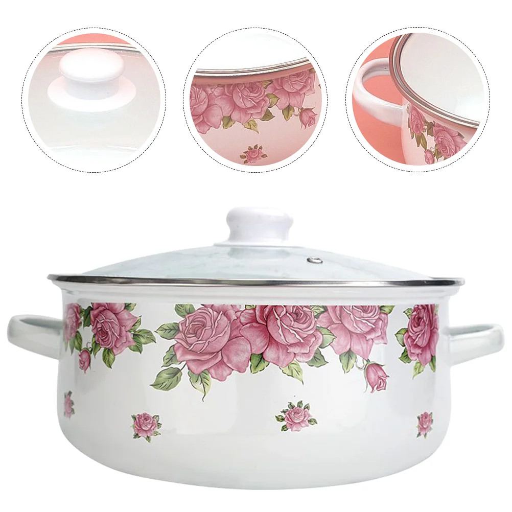 Pot Soup Enamel Stockpot Stew Chinese Cooker Cooking Shabu Steam Noodles Clay Stock Sauce Kitchen Induction Casserole Pasta
Pot Soup Enamel Stockpot Stew Chinese Cooker Cooking Shabu Steam Noodles Clay Stock Sauce Kitchen Induction Casserole Pasta