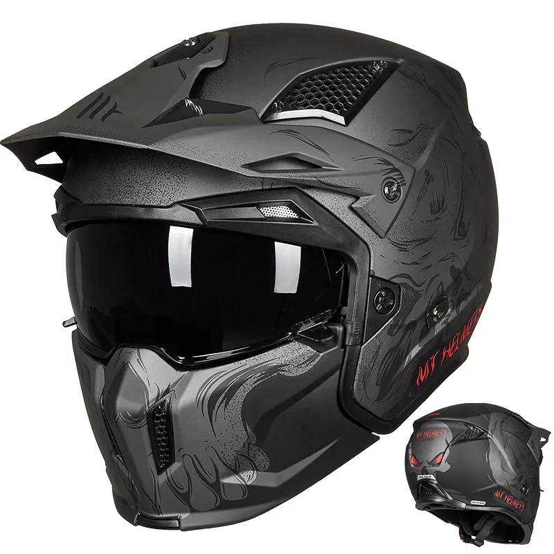 High Quality Guarantee Full Face Motorcycle Helmet Personality Off Road Motocross Helmets capacete de moto
High Quality Guarantee Full Face Motorcycle Helmet Personality Off Road Motocross Helmets capacete de moto