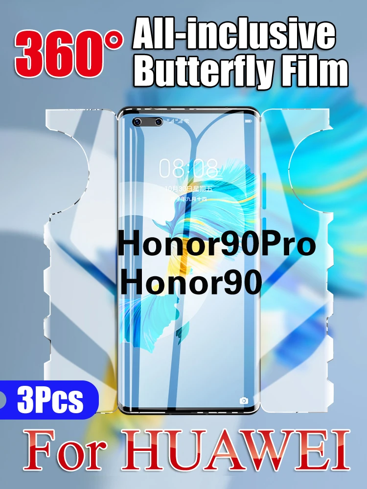 Honor90Pro Butterfly Hydrogel Film For Honor 90 90Pro Screen Protector Honor90 HD All In OneFull Front Back Full Coverage
Honor90Pro Butterfly Hydrogel Film For Honor 90 90Pro Screen Protector Honor90 HD All In OneFull Front Back Full Coverage