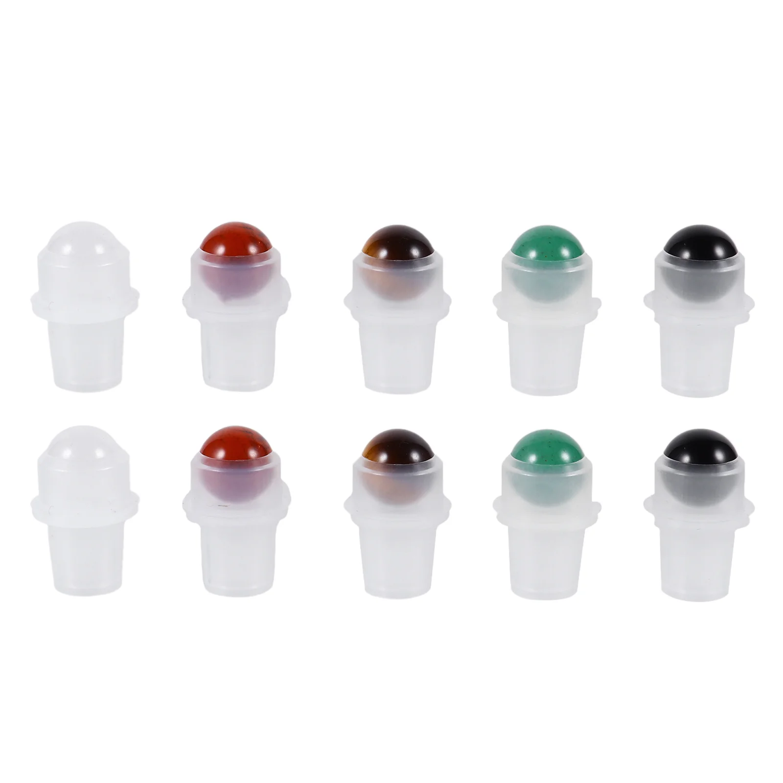 10pcs Essential Oil Rollerball Bottles Aromatherapy Roller Balls Refillable Perfume Bottles Gemstone Roller Balls Roll On Bottle
10pcs Essential Oil Rollerball Bottles Aromatherapy Roller Balls Refillable Perfume Bottles Gemstone Roller Balls Roll On Bottle