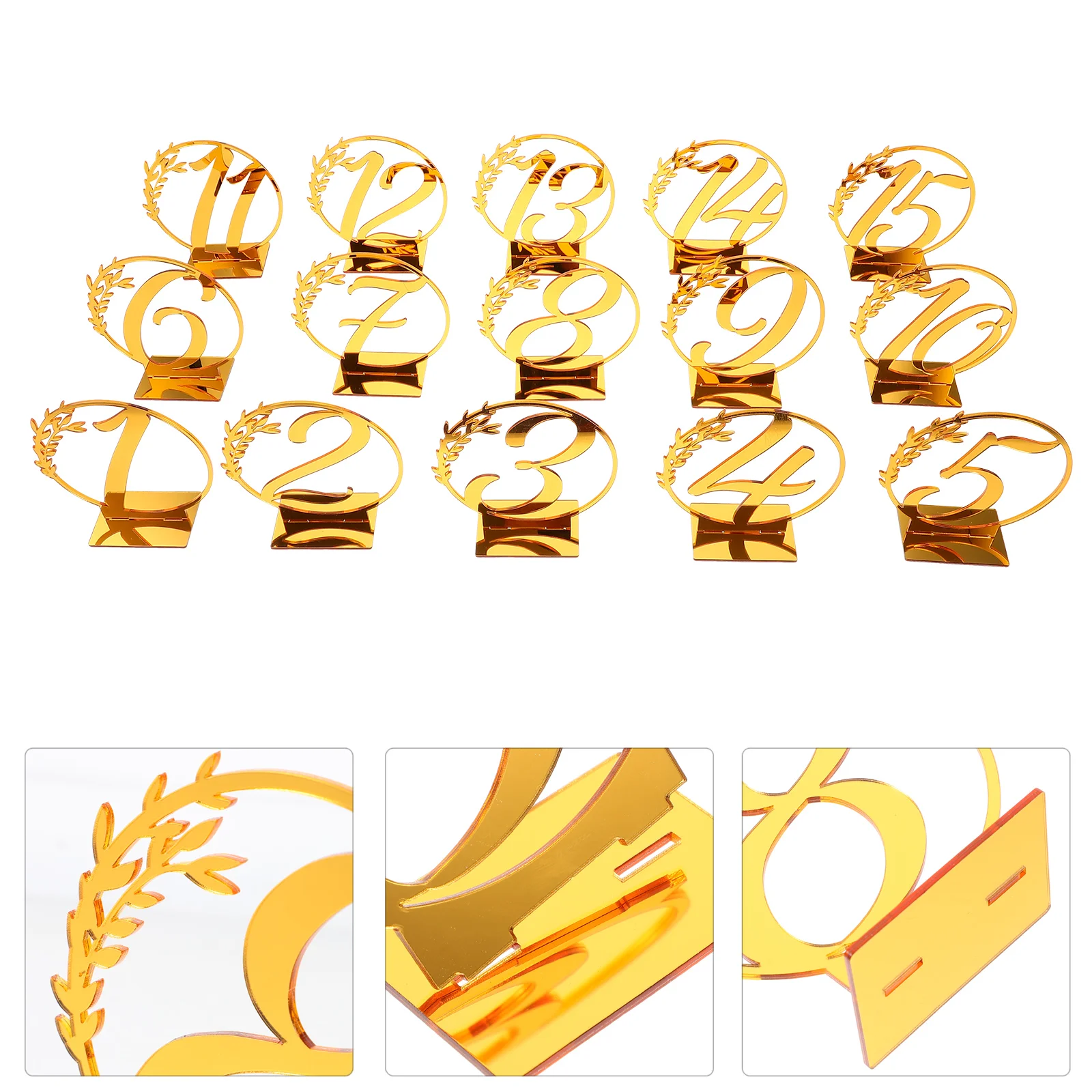 15 Pcs Reusable Seats Signs Number Plate Wedding Supplies Birthday Table Numbers
15 Pcs Reusable Seats Signs Number Plate Wedding Supplies Birthday Table Numbers
