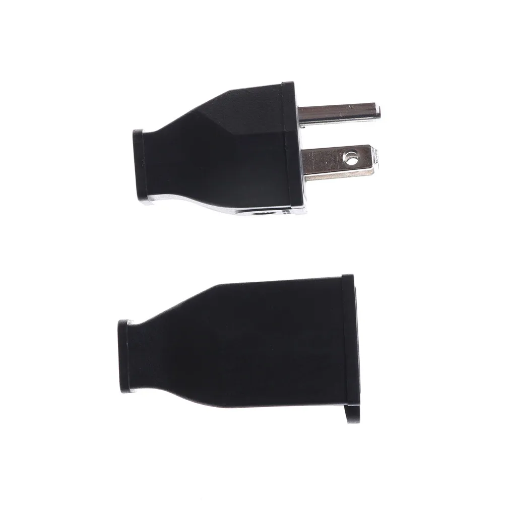 Black 3 Pin Male Female Power Cord Connector US Plug Converter AC 125V 15A High Performance
Black 3 Pin Male Female Power Cord Connector US Plug Converter AC 125V 15A High Performance