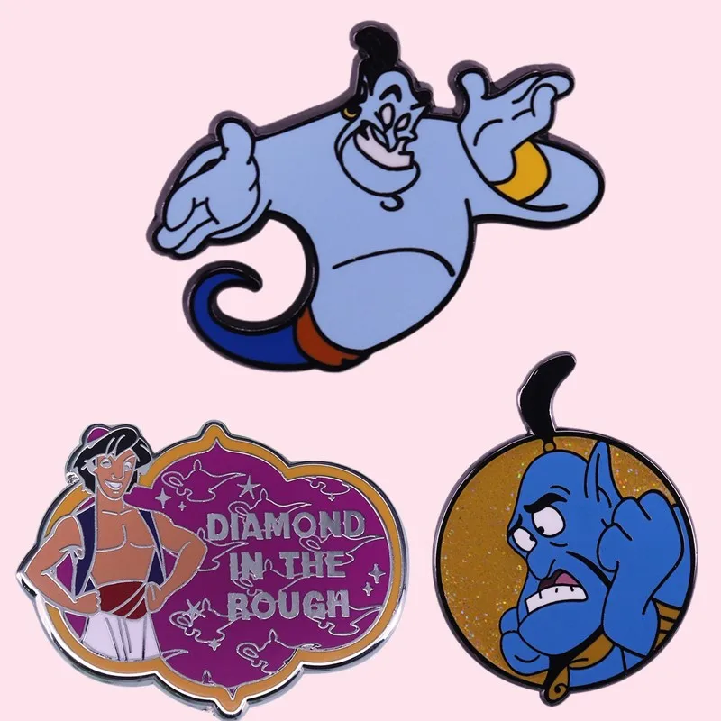 Fairy Tale Magic Oil Lamp Enamel Pins Custom Brooches Lapel Badges Backpack Hat Ornament Accessories Gift for Friends Wholesale
Fairy Tale Magic Oil Lamp Enamel Pins Custom Brooches Lapel Badges Backpack Hat Ornament Accessories Gift for Friends Wholesale