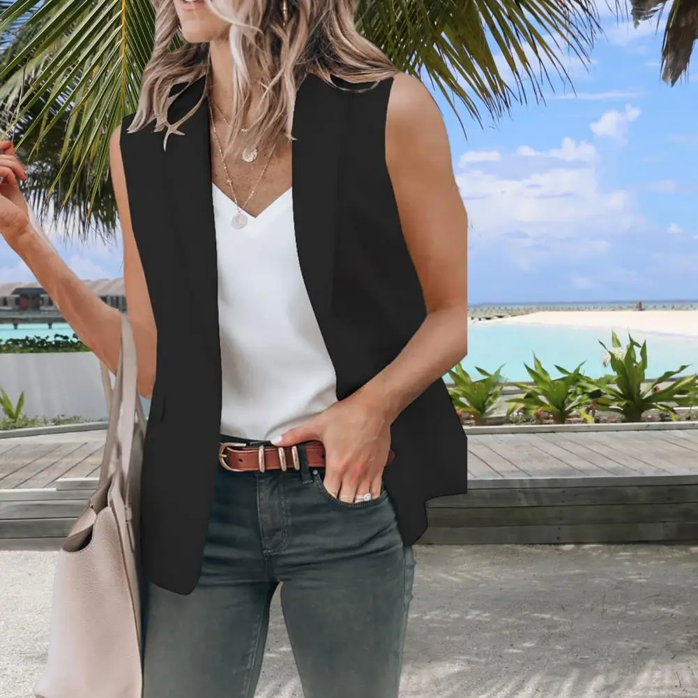 Stylish Suit Coat Loose Type Long Wash-and-wear Single Button Formal Women Suit Coat
Stylish Suit Coat Loose Type Long Wash-and-wear Single Button Formal Women Suit Coat