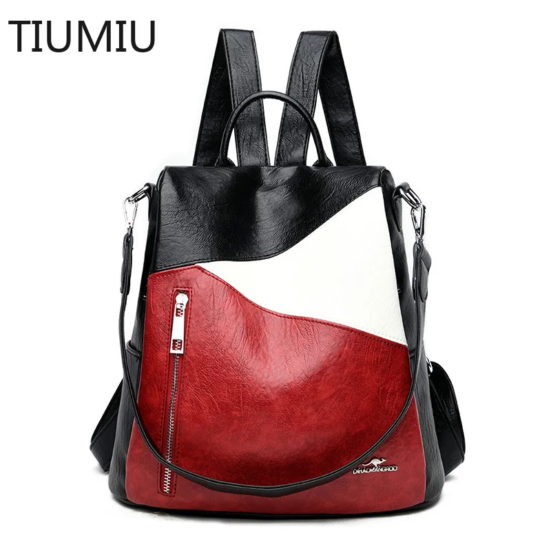 Ladies Spring 2021 Casual Ladies Large Capacity Fashion Backpack Designer Handbag High Quality PU Leather School Bag
Ladies Spring 2021 Casual Ladies Large Capacity Fashion Backpack Designer Handbag High Quality PU Leather School Bag