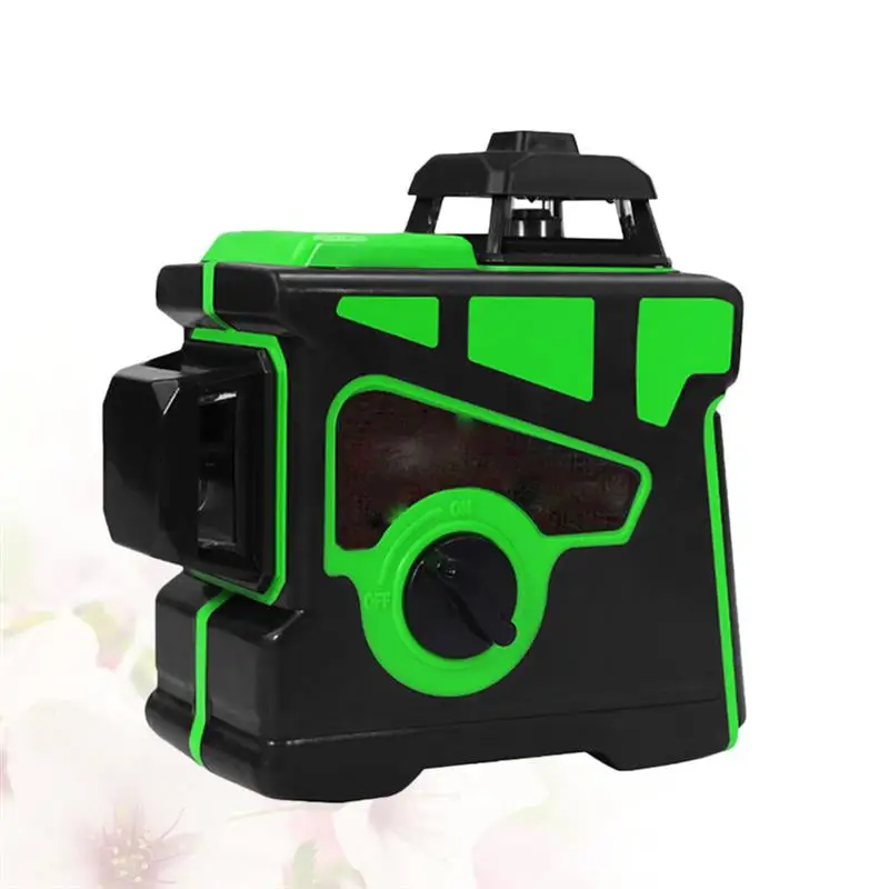 12-line Wall-mounting Spirit Level Precision Green Light Gradienter Infrared Outdoor Gradienter with EU Plug (Black Green)
12-line Wall-mounting Spirit Level Precision Green Light Gradienter Infrared Outdoor Gradienter with EU Plug (Black Green)