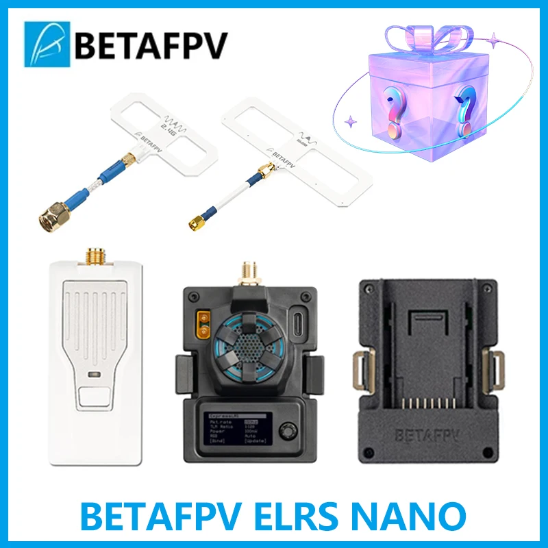 BETAFPV ELRS Nano TX модуль 2 4G 915 МГц в наличии с адаптером модуля Micro-Nano для TBS Tango джемпер |