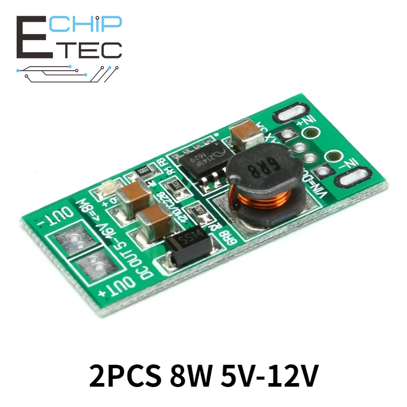 Free shipping 2PCS 8W USB input DC-DC 5V to 12V converter power boost module input DC-DC 1V 2V-6V 5V to 12V
Free shipping 2PCS 8W USB input DC-DC 5V to 12V converter power boost module input DC-DC 1V 2V-6V 5V to 12V