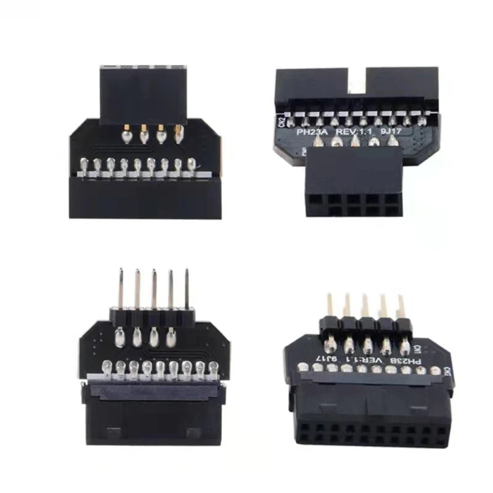 2 Styles Front Panel Plug Connector USB3.0 19-Pin To USB2.0 9-Pin Adapter For Motherboard Converter Adapter
2 Styles Front Panel Plug Connector USB3.0 19-Pin To USB2.0 9-Pin Adapter For Motherboard Converter Adapter
