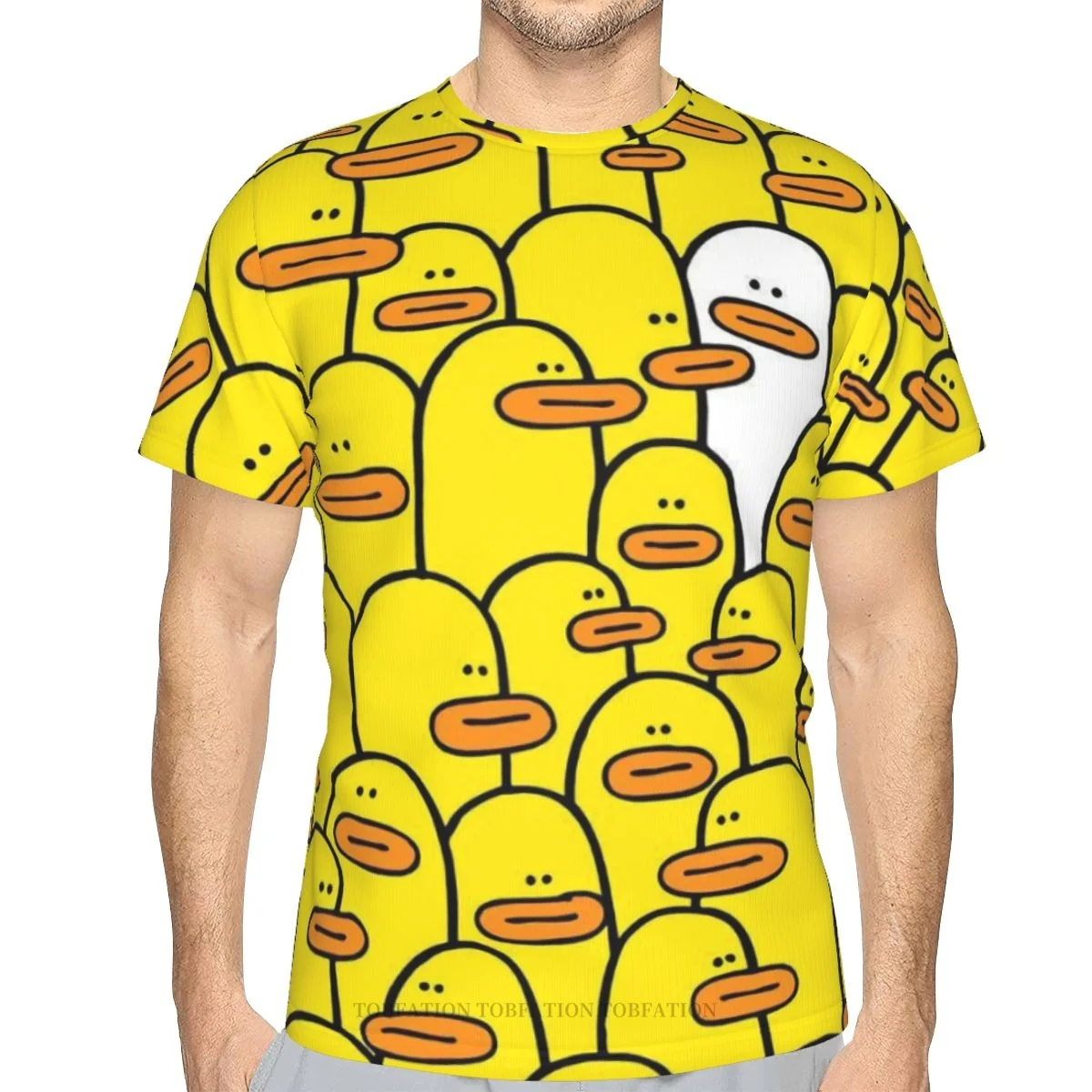 Yellow Duck One White Summer Mens T Shirts 3D Printed Oversized Polyester Tshirt Quick-drying Short Sleeve Breathable Clothes
Yellow Duck One White Summer Mens T Shirts 3D Printed Oversized Polyester Tshirt Quick-drying Short Sleeve Breathable Clothes