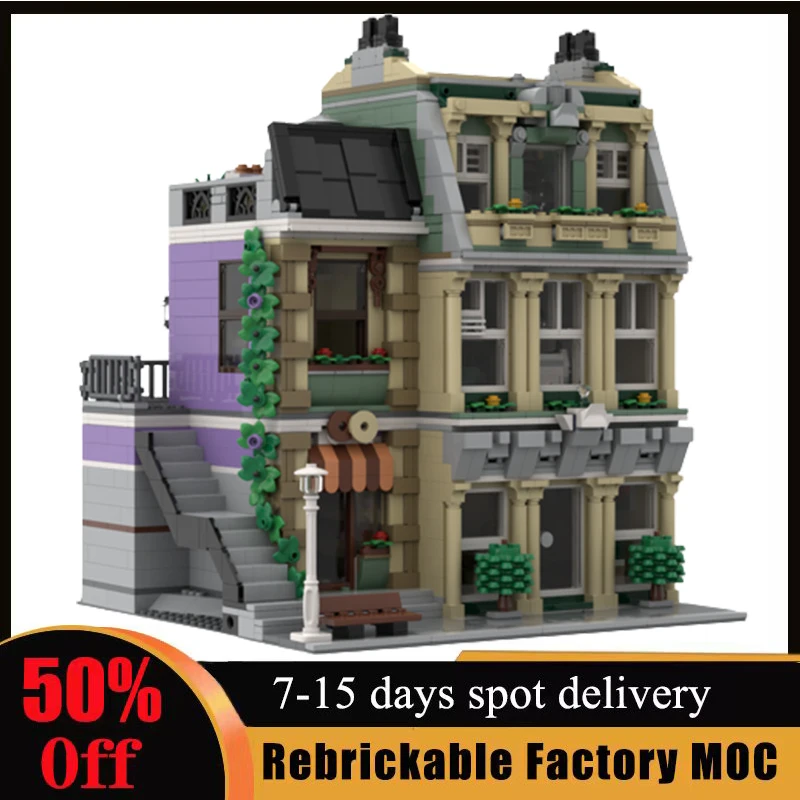 2444pcs Customized Crown Jewel MOC-72506 Building Blocks Street View Bricks Assembled DIY Birthday Children Christmas Toys Gifts
2444pcs Customized Crown Jewel MOC-72506 Building Blocks Street View Bricks Assembled DIY Birthday Children Christmas Toys Gifts