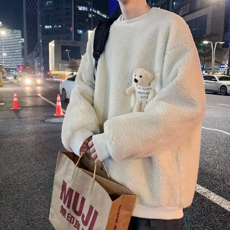 Свитшот мужской бархатный с круглым вырезом, на осень/зиму
Свитшот мужской бархатный с круглым вырезом, на осень/зиму