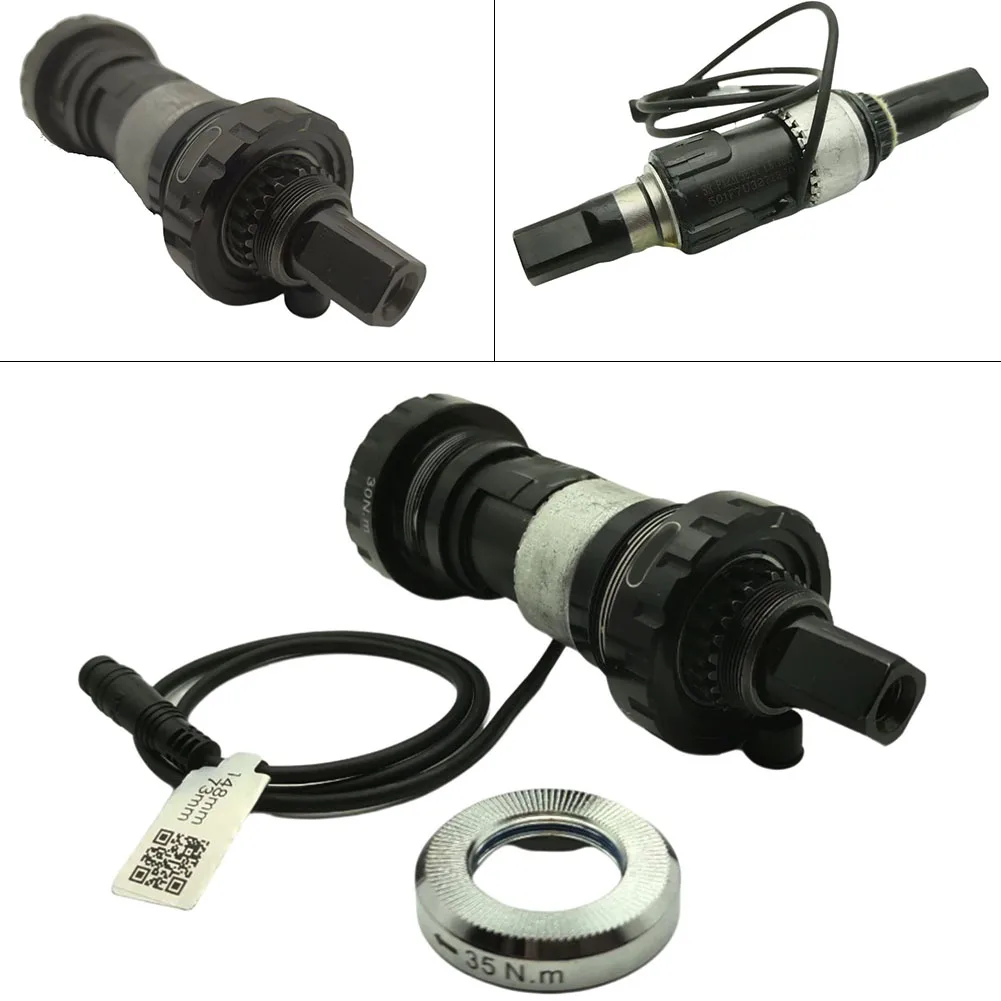 Replacement E-bike Axle Black For Bafang Moto Metal SR PA231.32.ST.C Torque CenterAxle Sensor With 6PIn Cable With 73mm Bottom
Replacement E-bike Axle Black For Bafang Moto Metal SR PA231.32.ST.C Torque CenterAxle Sensor With 6PIn Cable With 73mm Bottom