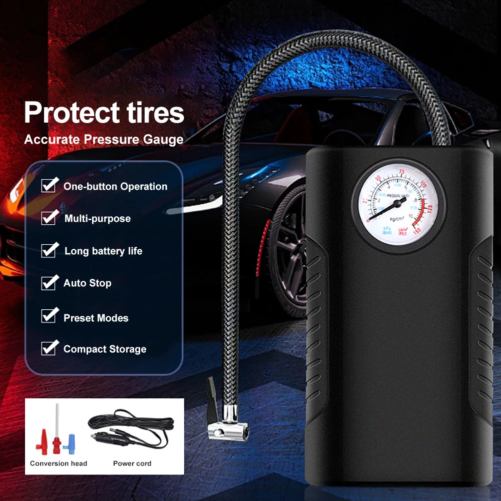 2023 New Portable Cordless Car Tire Inflator Electric Digital Car Air Compressor Pump With Pressure Gauge For Car Bicycle Ball
2023 New Portable Cordless Car Tire Inflator Electric Digital Car Air Compressor Pump With Pressure Gauge For Car Bicycle Ball