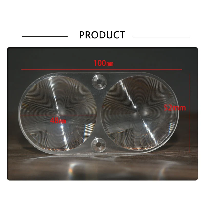 Diameter 48MM Special for Multiple Lamp Beads Round PMMA Threaded Magnified Fresnel Lens Array Type Lenses
Diameter 48MM Special for Multiple Lamp Beads Round PMMA Threaded Magnified Fresnel Lens Array Type Lenses