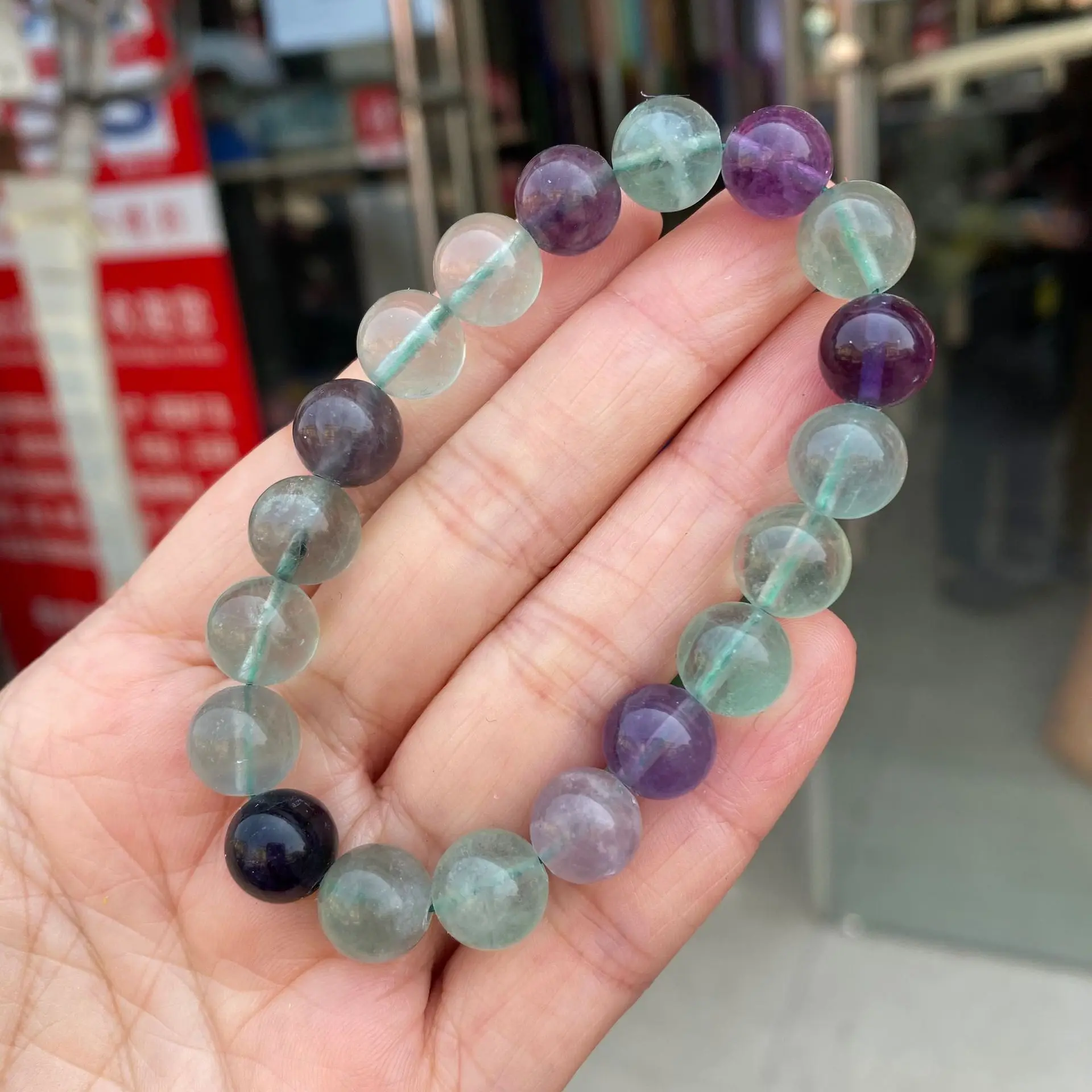 Charm Women's Bracelet Natural Stone Color Quartz Fluorite Beads Bracelet Girls Jewelry Healing Energy Buddha Bracelet Female
Charm Women's Bracelet Natural Stone Color Quartz Fluorite Beads Bracelet Girls Jewelry Healing Energy Buddha Bracelet Female