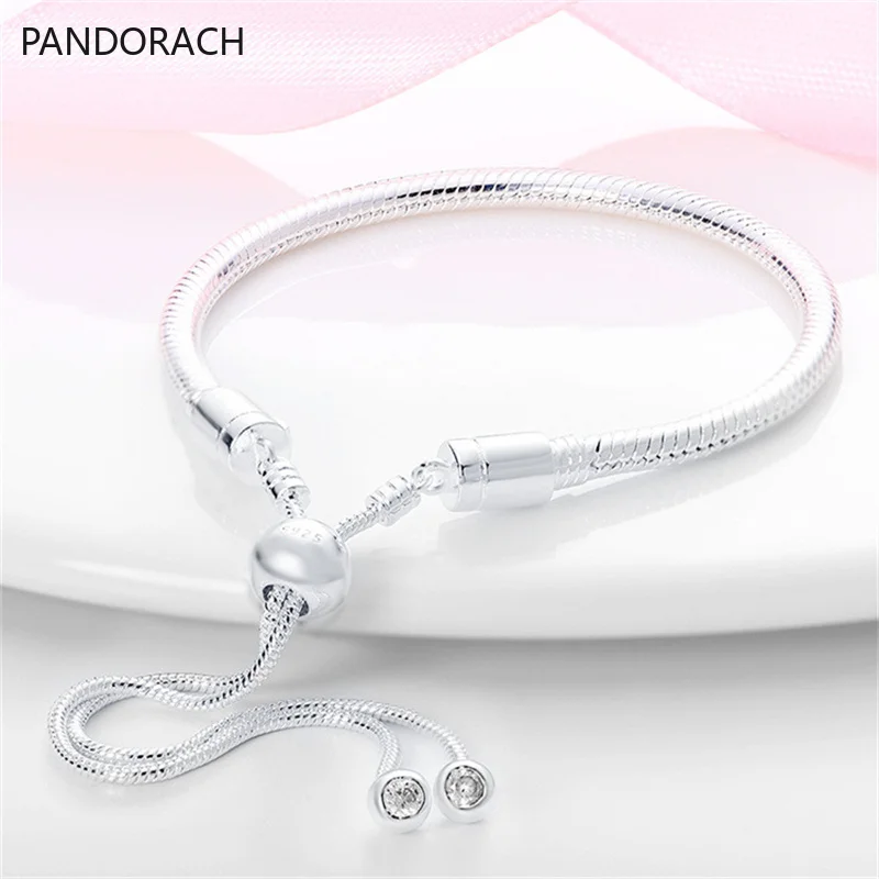 High Quality Snake Chain Charms Bracelets Fit Original Pandora Beaded Bracelet for Women Girls Fine Fashion Bangle Diy Jewelry
High Quality Snake Chain Charms Bracelets Fit Original Pandora Beaded Bracelet for Women Girls Fine Fashion Bangle Diy Jewelry