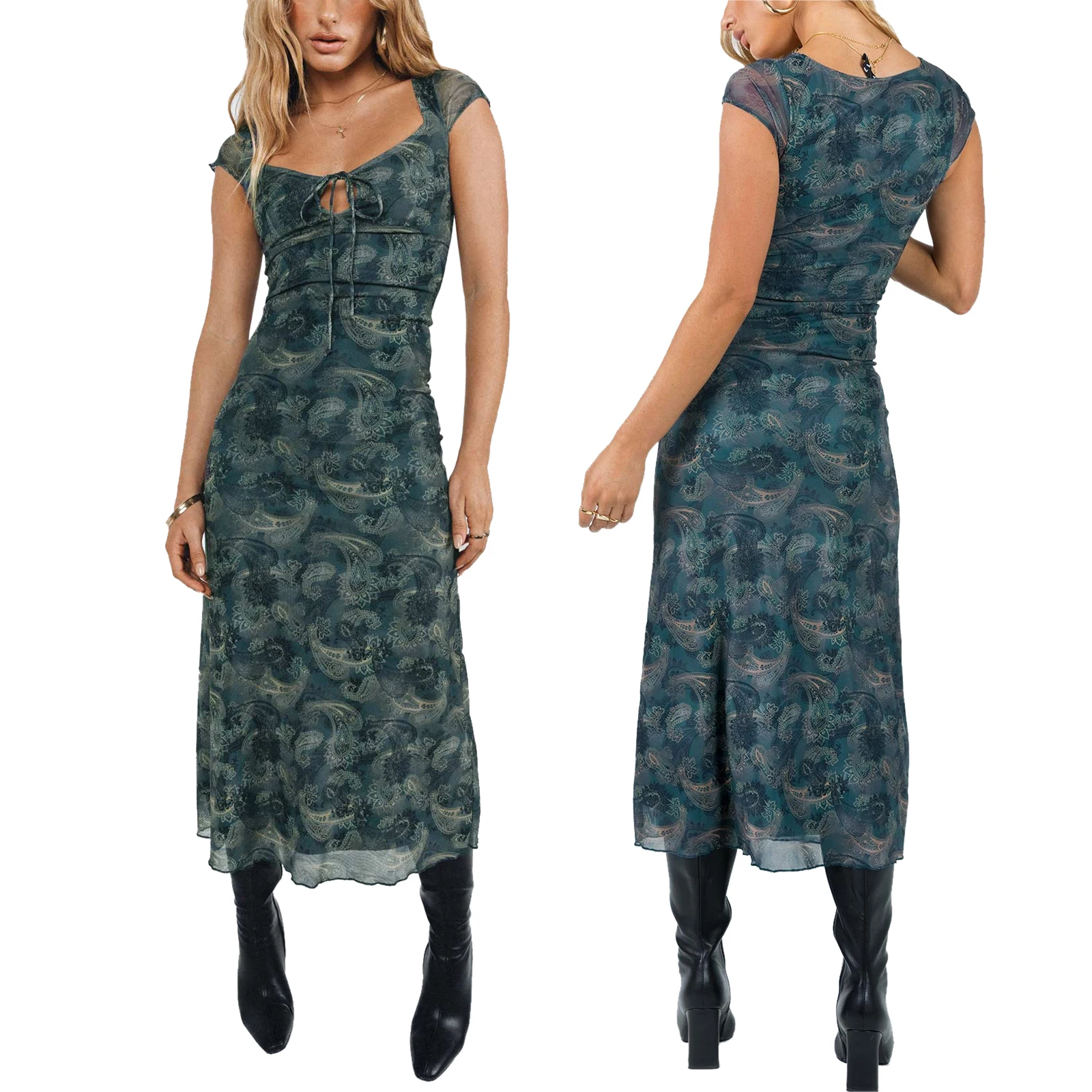 HEZIOWYUN Women Y2K Vintage Summer Short Sleeve Dress Casual Retro Print Bandage Cutout Party Straight Dresses Beach Streetwear 
HEZIOWYUN Women Y2K Vintage Summer Short Sleeve Dress Casual Retro Print Bandage Cutout Party Straight Dresses Beach Streetwear