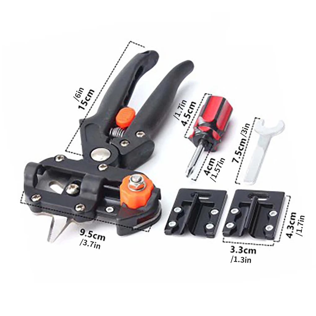 Garden Grafting Pruner Grafting Set Kit Farming Fruit Tree Pruning Shears Scissor Vaccination Plant Fruit Tree Cutting Machine
Garden Grafting Pruner Grafting Set Kit Farming Fruit Tree Pruning Shears Scissor Vaccination Plant Fruit Tree Cutting Machine