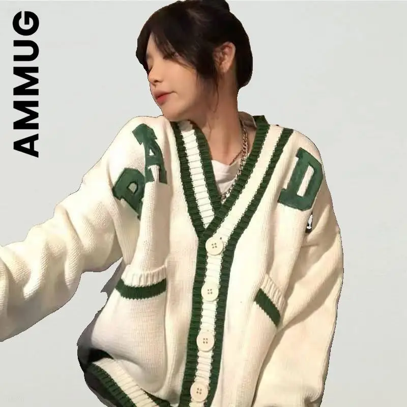 Ammug Knitted New Cardigan Sweater Women Slim Long Sleeve Women's Coat Chic Soft Knit Sweater Casual Jacket Female
Ammug Knitted New Cardigan Sweater Women Slim Long Sleeve Women's Coat Chic Soft Knit Sweater Casual Jacket Female