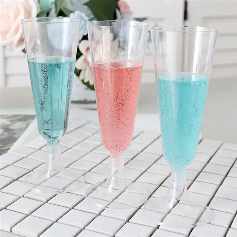 24Pcs Plastic Wine Glass Disposable Champagne Flutes Plastic Footed Glass Plastic Liquor Cup
24Pcs Plastic Wine Glass Disposable Champagne Flutes Plastic Footed Glass Plastic Liquor Cup