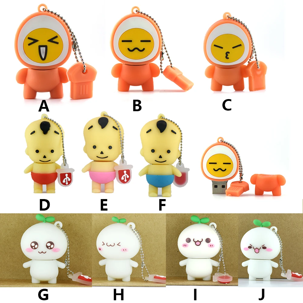 cartoon Baby memory stick usb flash drive 4GB 8GB 16GB U disk 32GB 64GB high speed 128GB cute expression pen drive
cartoon Baby memory stick usb flash drive 4GB 8GB 16GB U disk 32GB 64GB high speed 128GB cute expression pen drive