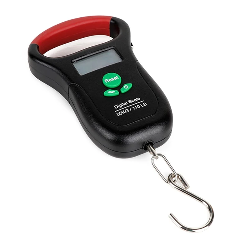 Handheld Digital Luggage Scale with Grip for Travel Portable Electronic Weighing Suitcase & Bag 110Lb/50kg Lightweight
Handheld Digital Luggage Scale with Grip for Travel Portable Electronic Weighing Suitcase & Bag 110Lb/50kg Lightweight
