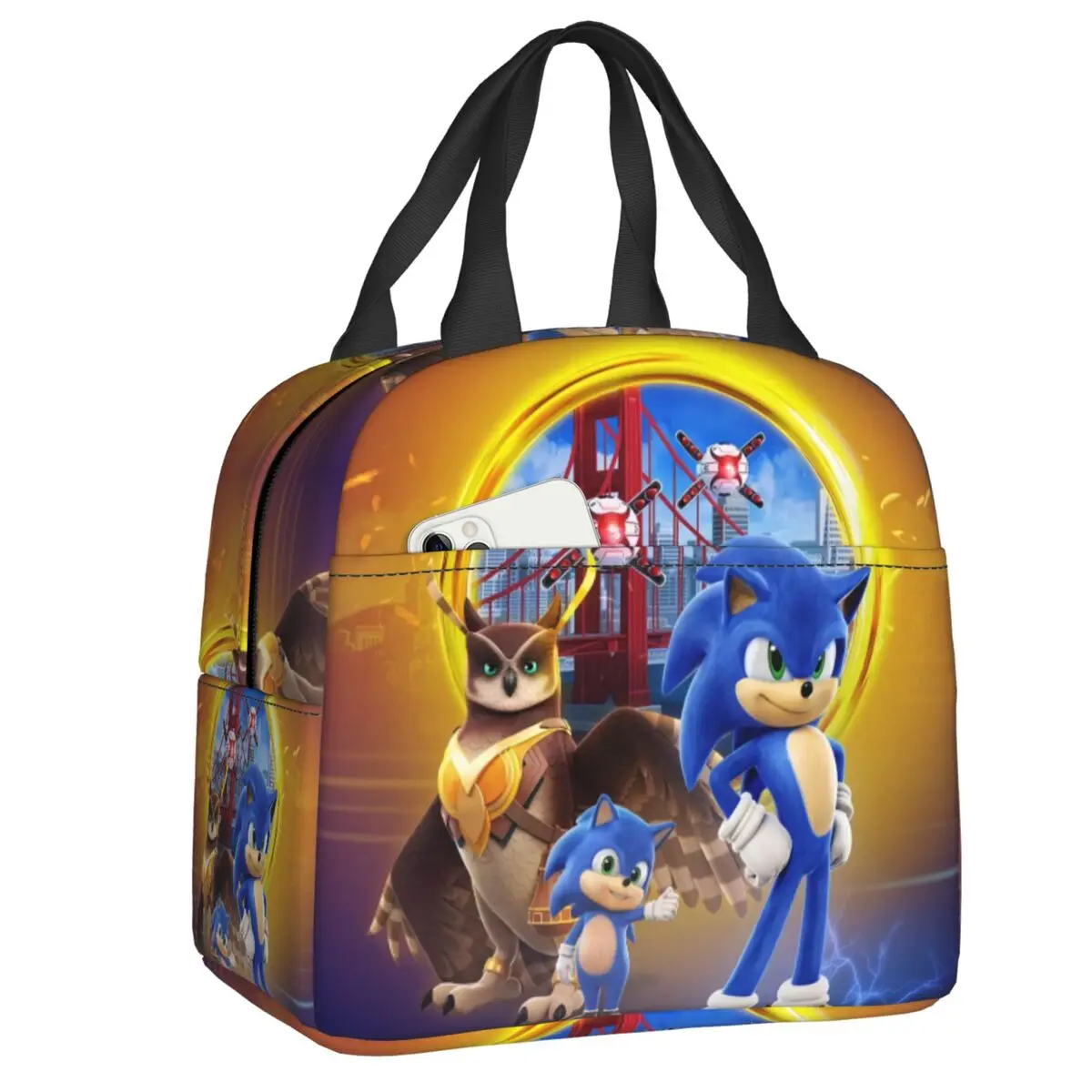 Anime Game Sonics The Hedgehog Lunch Box for Women Waterproof Cooler Thermal Food Insulated Lunch Bag Work Picnic Food Bags
Anime Game Sonics The Hedgehog Lunch Box for Women Waterproof Cooler Thermal Food Insulated Lunch Bag Work Picnic Food Bags
