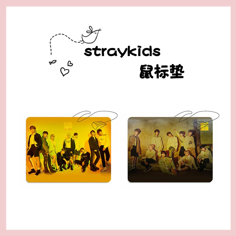 KPOP New Boys Group Stray Kids New Album Clé 2 : Yellow Wood Rubber Mouse Pad for Laptop Home Office Pad Gifts HYUNJIN BANG CHAN
KPOP New Boys Group Stray Kids New Album Clé 2 : Yellow Wood Rubber Mouse Pad for Laptop Home Office Pad Gifts HYUNJIN BANG CHAN