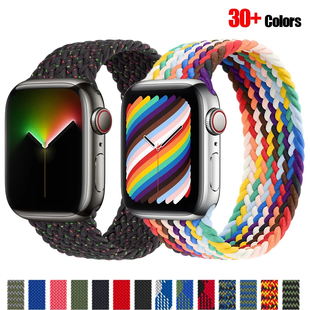 Ремешок нейлоновый для Apple watch band 44 мм 40 мм 45 мм 41 мм 38 мм 42 мм, аксессуары для смарт-часов, браслет correa iWatch series 3 5 se 6 7
Ремешок нейлоновый для Apple watch band 44 мм 40 мм 45 мм 41 мм 38 мм 42 мм, аксессуары для смарт-часов, браслет correa iWatch series 3 5 se 6 7