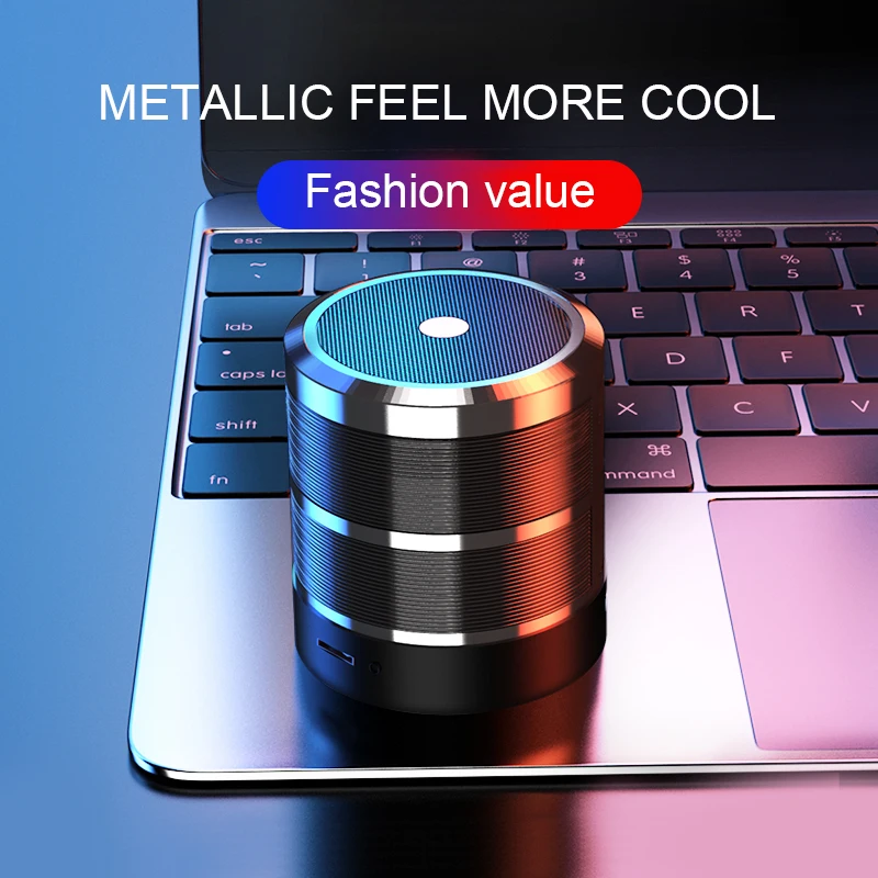 Portable Wireless Mini Bluetooth Speaker with TF Stereo and Hands-free Function
Portable Wireless Mini Bluetooth Speaker with TF Stereo and Hands-free Function