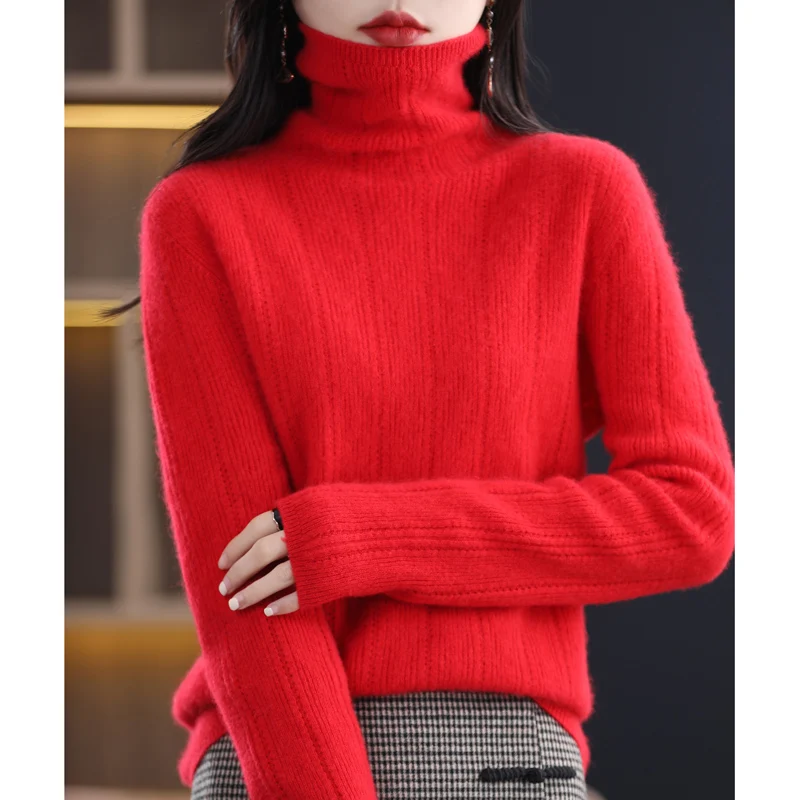 Cashmere 2023 Autumn Winter New Cashmere Female 100% Merino Wool Winter Versatile High Collar Pullover Top Women Sweater
Cashmere 2023 Autumn Winter New Cashmere Female 100% Merino Wool Winter Versatile High Collar Pullover Top Women Sweater