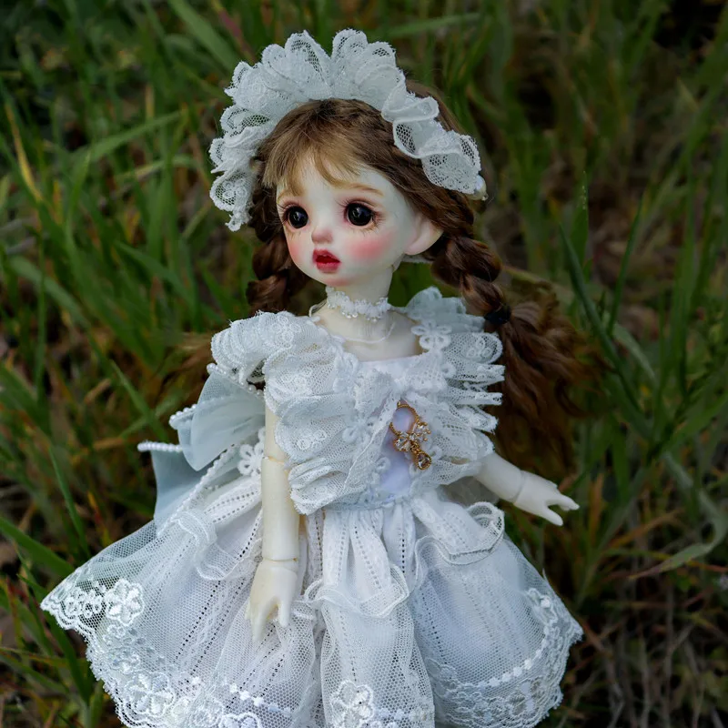 BJD Doll Clothes White Dress For 1/4 1/6 BJD MSD MDD YOSD Clothes Doll Accessories
BJD Doll Clothes White Dress For 1/4 1/6 BJD MSD MDD YOSD Clothes Doll Accessories