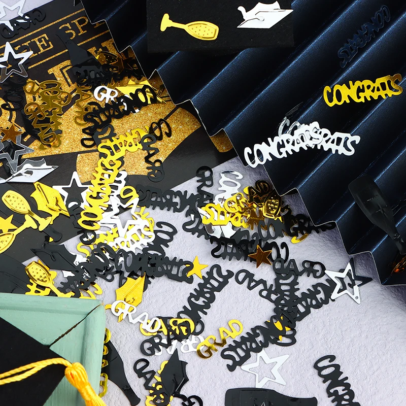 2022 Party Confetti Hat Book Roll, Wine Glass Wine Bottle Graduate Party Sequins 30g
2022 Party Confetti Hat Book Roll, Wine Glass Wine Bottle Graduate Party Sequins 30g