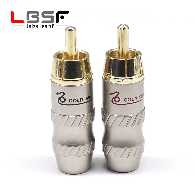 10pcs/5pairs Copper Gold-plated RCA Male Lotus Female Soldering Plug RCA Lotus Head AV Audio and Video RCA Terminals
10pcs/5pairs Copper Gold-plated RCA Male Lotus Female Soldering Plug RCA Lotus Head AV Audio and Video RCA Terminals