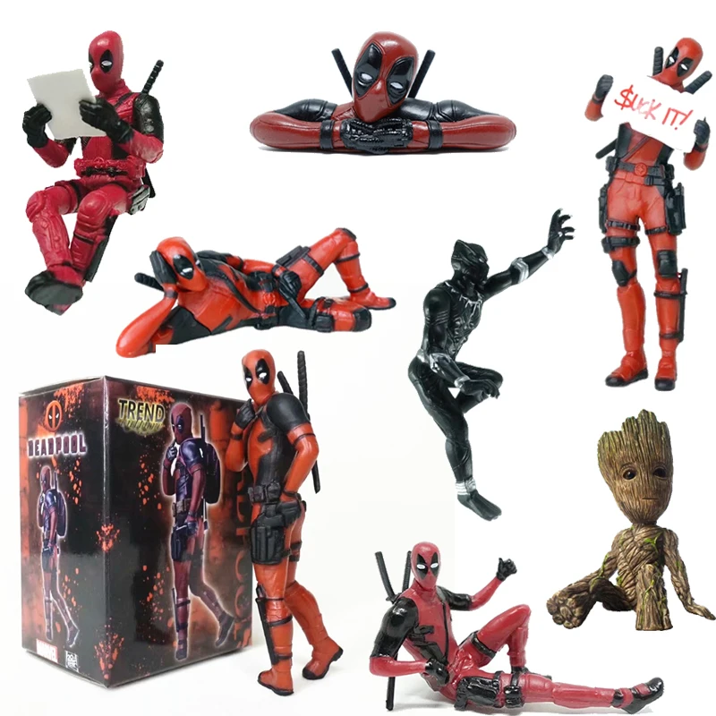 Disney Marvel Deadpool Groot Figure Party Cake Decoration Anime Personality Model Mini Doll Figurines Home Decor Decor Gifts
Disney Marvel Deadpool Groot Figure Party Cake Decoration Anime Personality Model Mini Doll Figurines Home Decor Decor Gifts