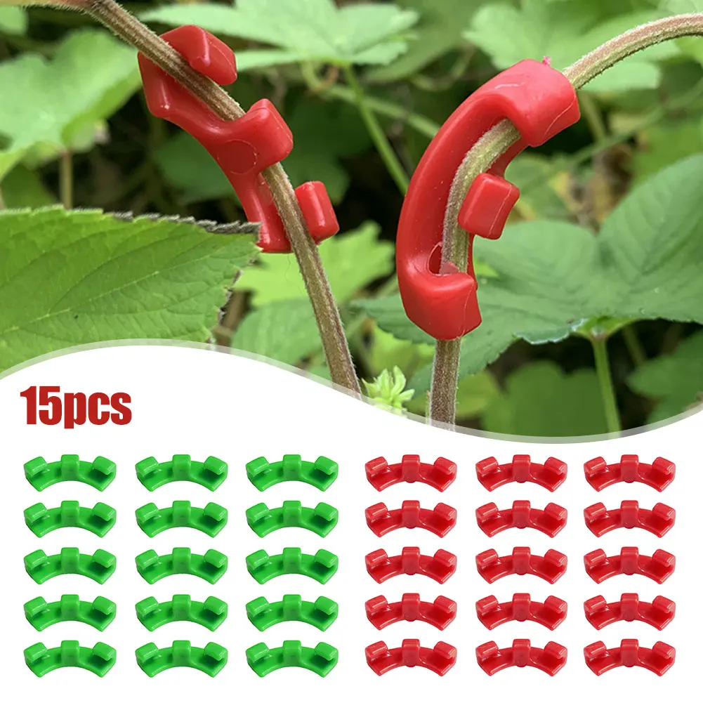 15pcs Gardening Fixer 90 Degree Plant Bender Reusable Planter Pipe Bender Clips For Guiding Plant Growth Garden Supplies
15pcs Gardening Fixer 90 Degree Plant Bender Reusable Planter Pipe Bender Clips For Guiding Plant Growth Garden Supplies