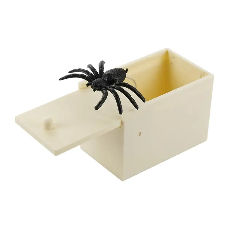 Wooden Prank Trick Practical Joke Home Office Scare Toy Box Gag Spider Kid Parents Friend Funny Play Joke Gift Surprise Box
Wooden Prank Trick Practical Joke Home Office Scare Toy Box Gag Spider Kid Parents Friend Funny Play Joke Gift Surprise Box