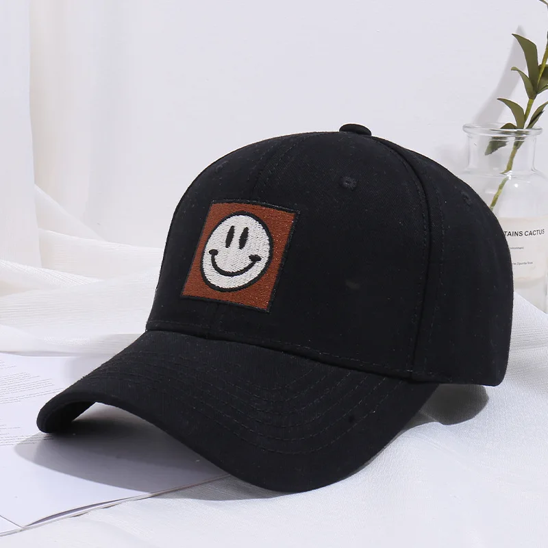 Spring New Smile Face Embroidery Adjustable Baseball Cap Female Sunshade Curved Brim Trucker Cap Casual Outdoor Versatile Visor
Spring New Smile Face Embroidery Adjustable Baseball Cap Female Sunshade Curved Brim Trucker Cap Casual Outdoor Versatile Visor