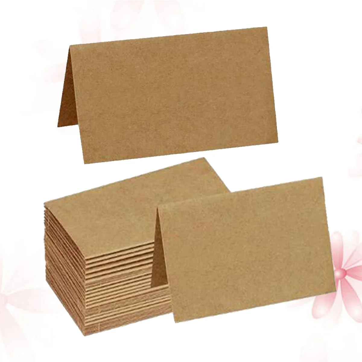35PCS Kraft Paper DIY Folded Desktop Adornment Label Greeting Name Display for Business Office Home
35PCS Kraft Paper DIY Folded Desktop Adornment Label Greeting Name Display for Business Office Home