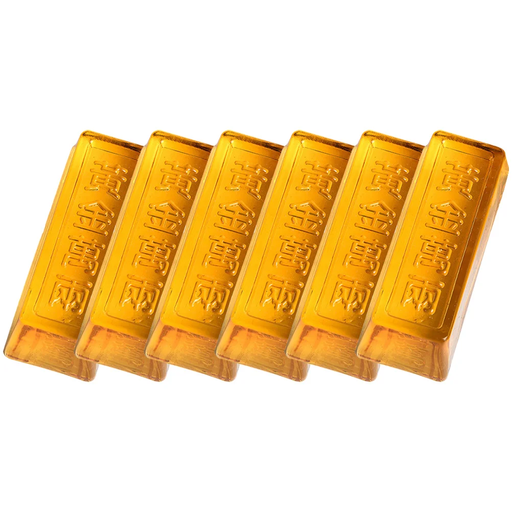 Brick Golden Bullion Bar Wealth Feng Artificial Shui Decoration Simulated Ingot Pirate Door Ornament Crystal Props Movie Stop
Brick Golden Bullion Bar Wealth Feng Artificial Shui Decoration Simulated Ingot Pirate Door Ornament Crystal Props Movie Stop