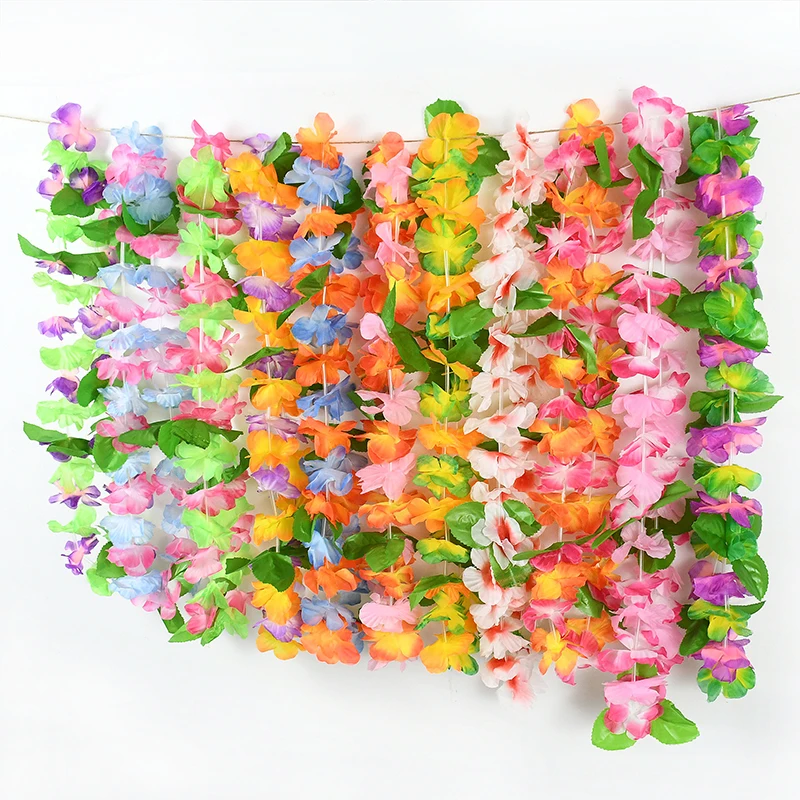 4pcs/set Hawaii Artificial Flower Leis Garlands Necklace Decoration Tropical Beach Hawaiian Luau Summer Party Decor Fun Wreath
4pcs/set Hawaii Artificial Flower Leis Garlands Necklace Decoration Tropical Beach Hawaiian Luau Summer Party Decor Fun Wreath