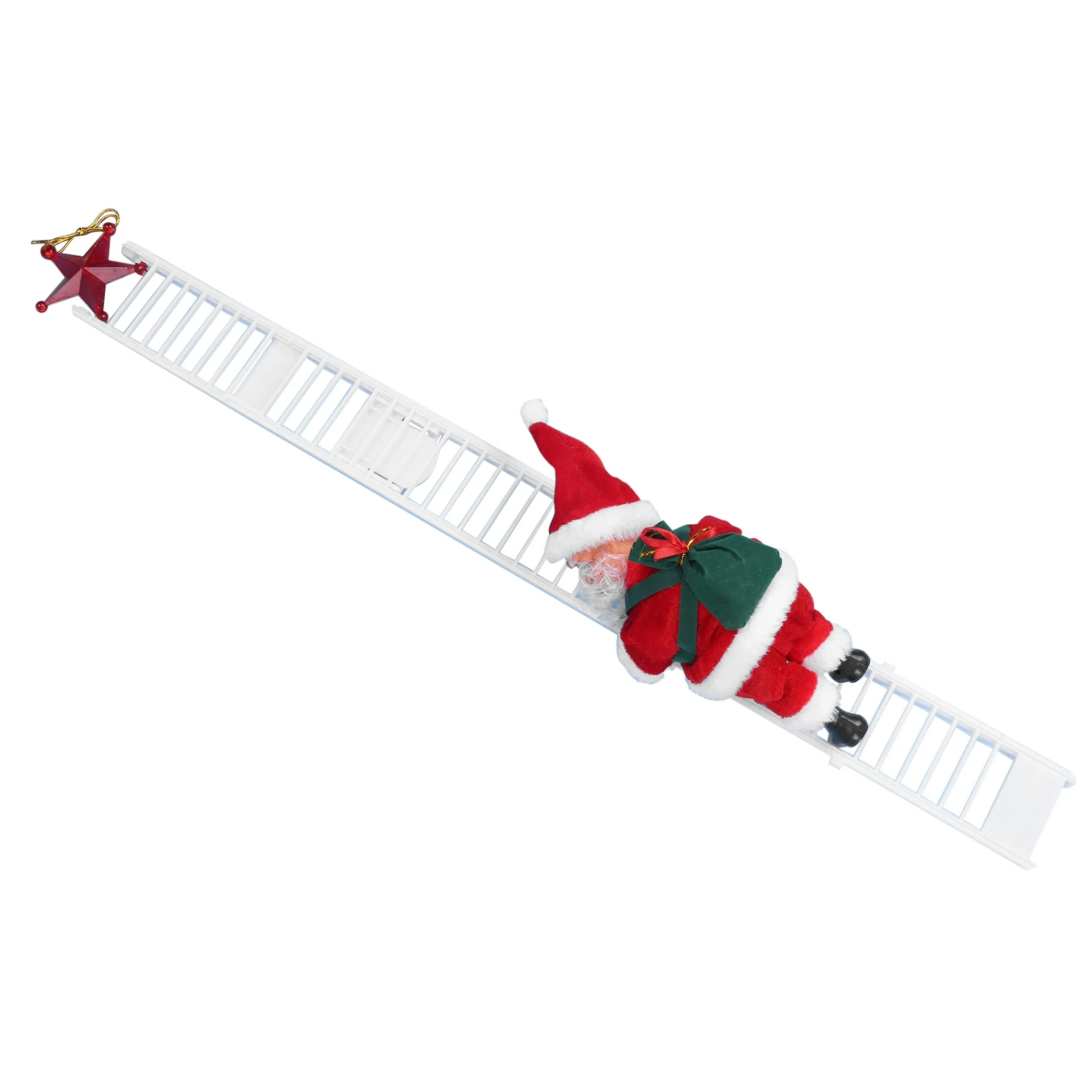 Animated Climbing Santa on Ladder Electric Santa Claus Toy Christmas Tree Wall Ornaments Decoration Indoor Outdoor
Animated Climbing Santa on Ladder Electric Santa Claus Toy Christmas Tree Wall Ornaments Decoration Indoor Outdoor