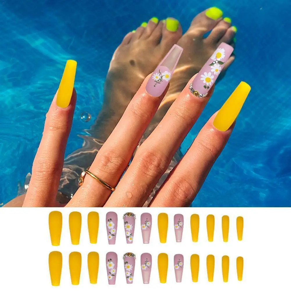 Long Ballet False Nail Press On Flower Fake Nails French Nails Artificial Nails For Finger Fake Nail Extension B7z4
Long Ballet False Nail Press On Flower Fake Nails French Nails Artificial Nails For Finger Fake Nail Extension B7z4