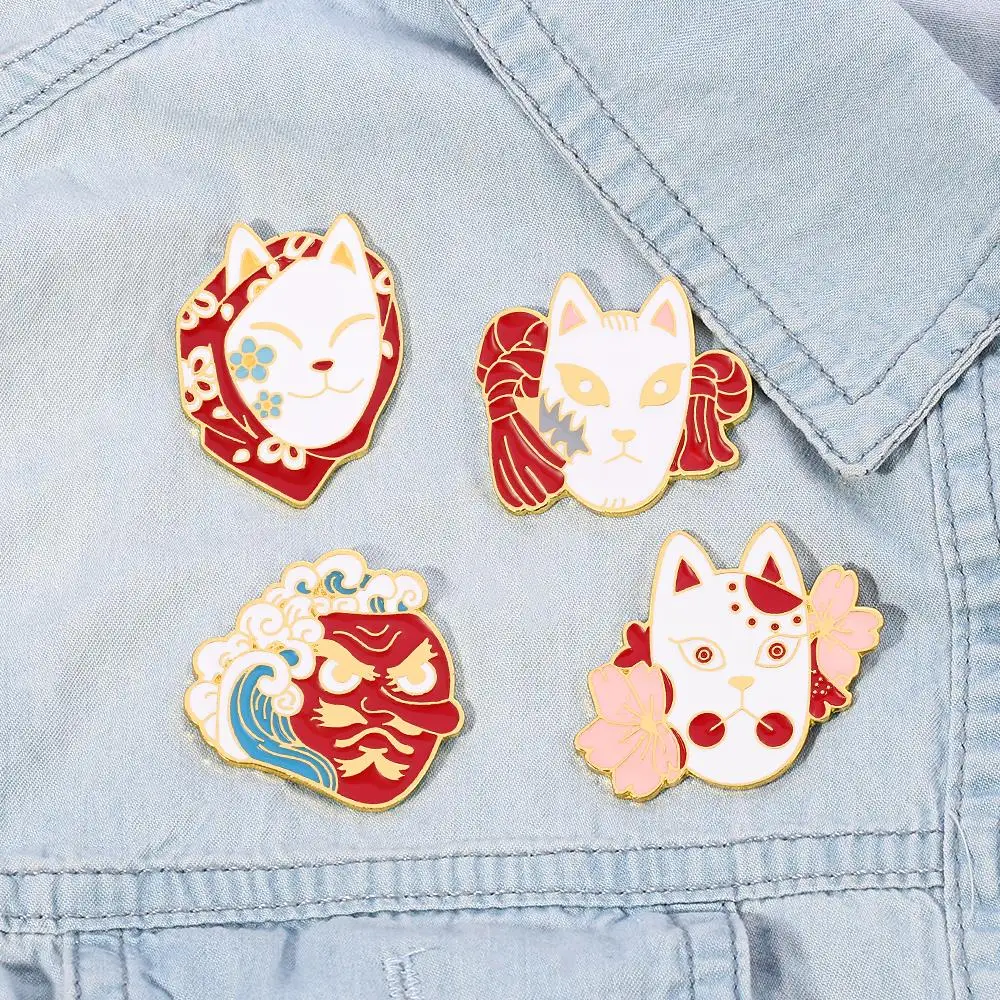 Anime Demon Slayer Kimetsu no Yaiba Kamado Tanjirou Mask Enamel Pins Button Metal Brooches Cosplay Badge Collection Jewelry 
Anime Demon Slayer Kimetsu no Yaiba Kamado Tanjirou Mask Enamel Pins Button Metal Brooches Cosplay Badge Collection Jewelry