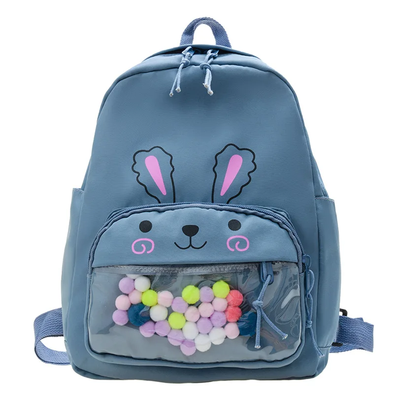 Cute Bunny Backpack for Girls Teenage Student Kindergarten Princess Shoulder School Bags Cartoon Kids Book Bag Birthday Gift
Cute Bunny Backpack for Girls Teenage Student Kindergarten Princess Shoulder School Bags Cartoon Kids Book Bag Birthday Gift